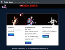 Tablet Screenshot of chubbybrown.biz